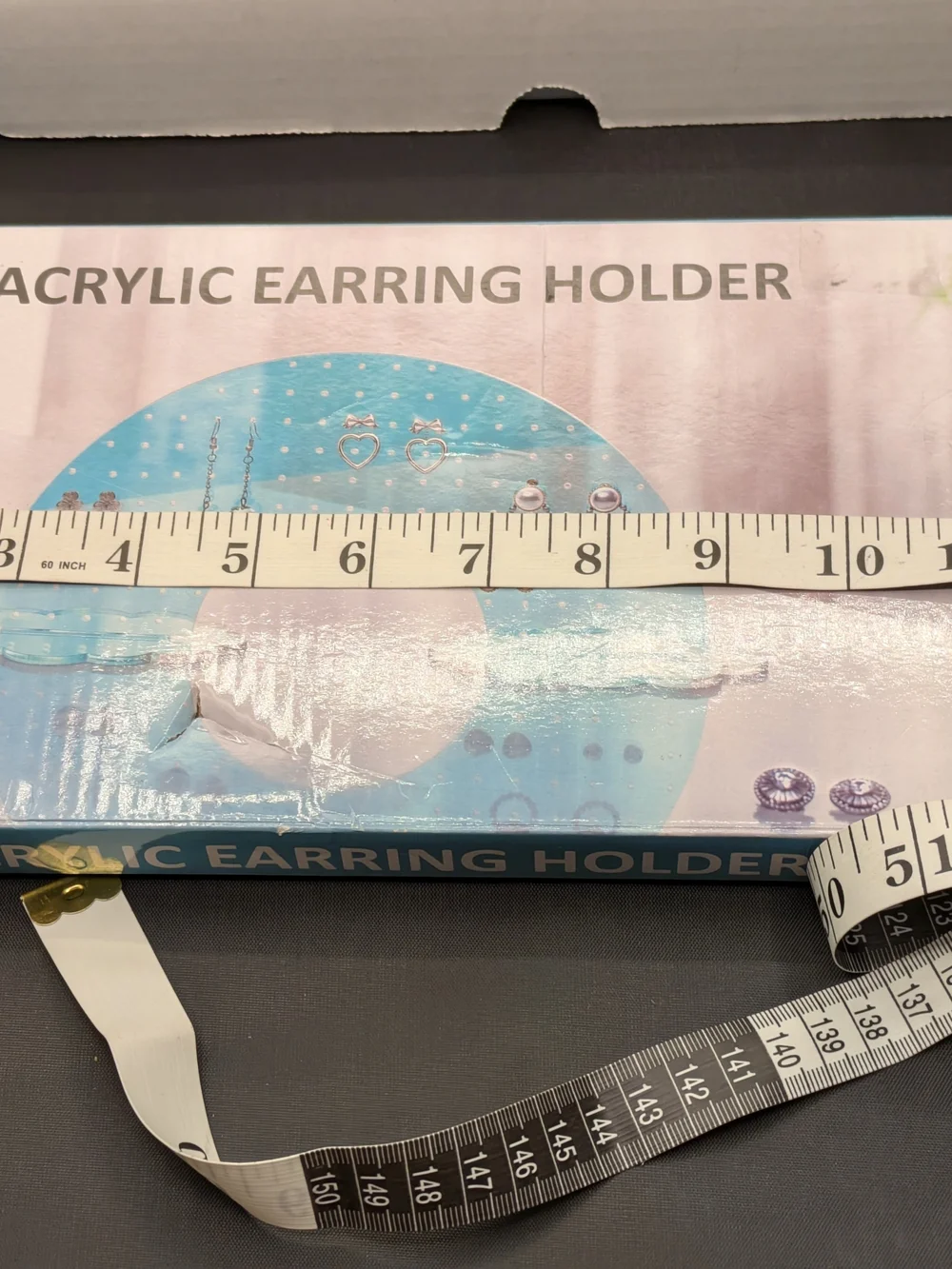 Acrylic Earring Holder Display - New